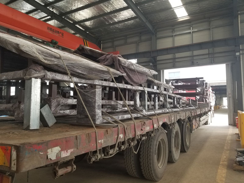 榮大發(fā)往河南第五批仿古候車(chē)亭發(fā)貨記錄