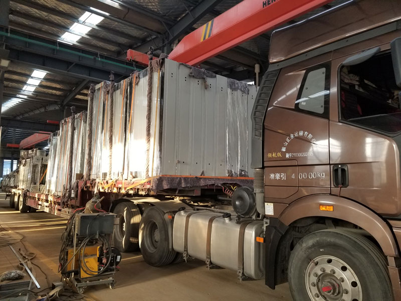 榮大發(fā)往遼寧第三批現(xiàn)代候車(chē)亭發(fā)貨記錄