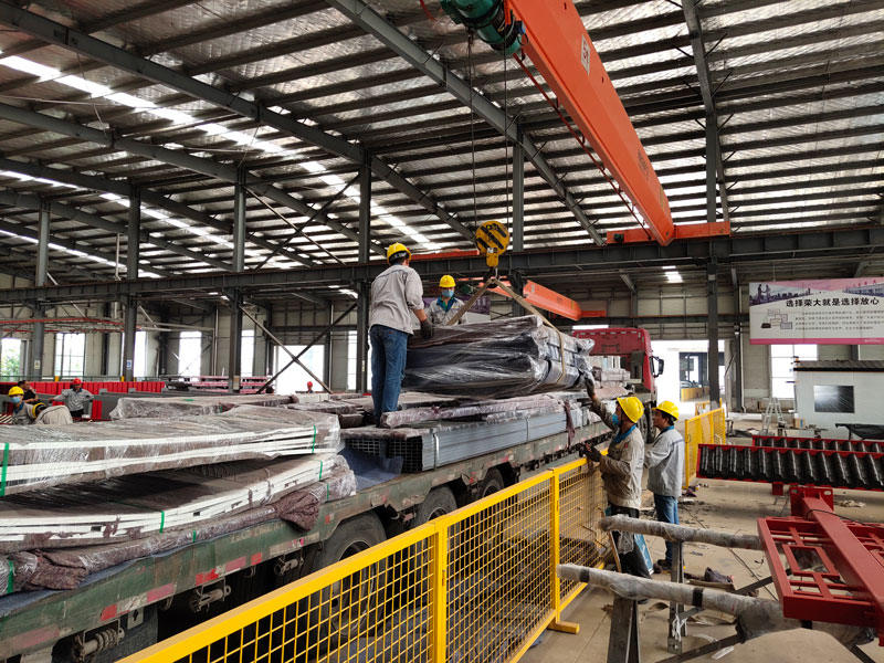 榮大發(fā)往山東停車棚發(fā)貨記錄